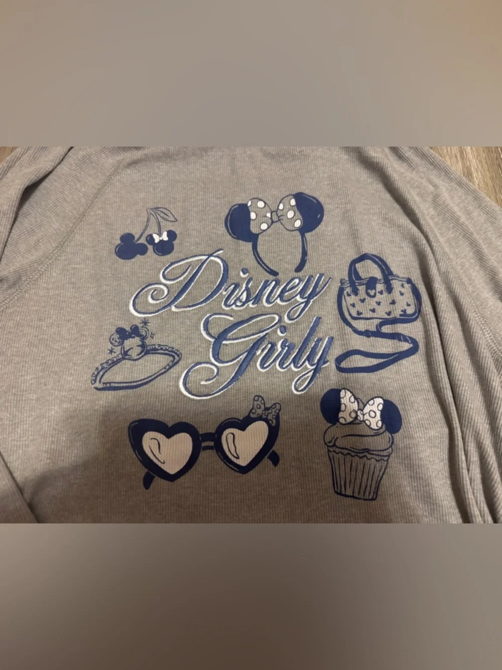 Disney Parks Disney Girly Long Sleeve Shirt 1X NWT - Picture 2 of 6